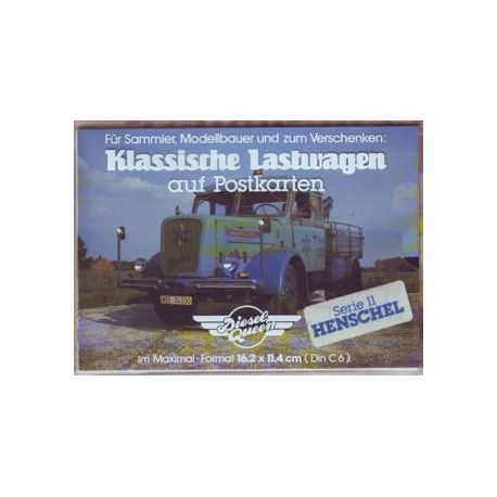 Klassische Lastwagen - Henschel - Postkarten