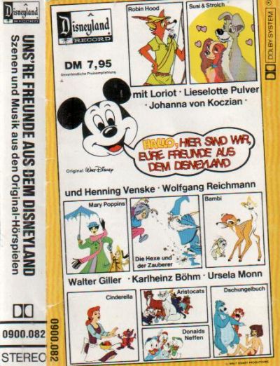 Uns´re Freunde aus dem Disneyland - MC