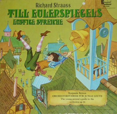 Till Eulenspiegels lustige Streiche - Richard Strass - Disney - LP
