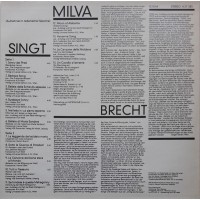 Milva – Milva Singt Brecht - LP