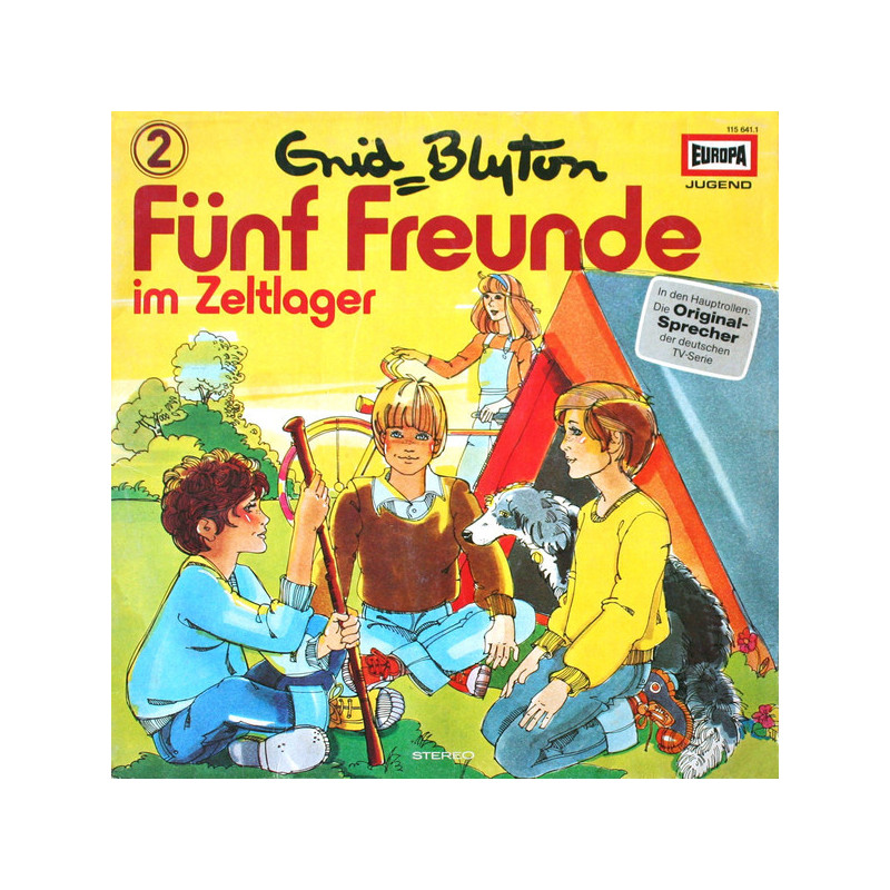 Fünf Freunde -02- im Zeltlager - LP